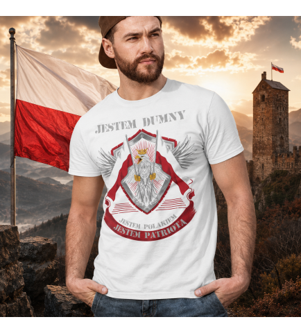KOSZULKA PATRIOTYCZNI JESTEM DUMNY